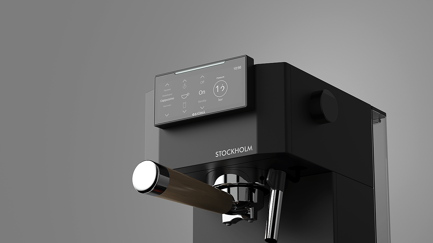 Coffee machine，Italian concentrate，stockholm，Minimalism，