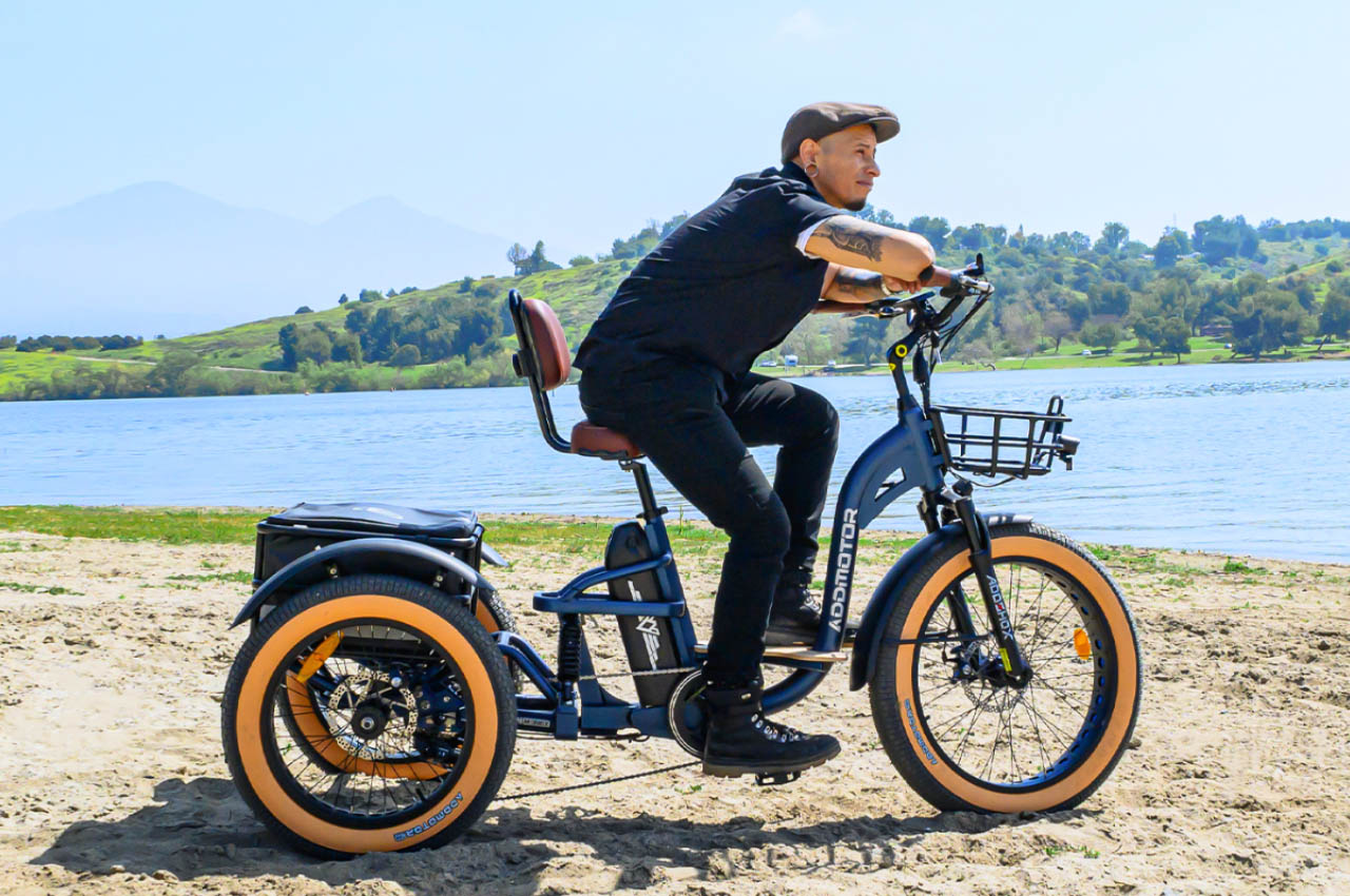 Tricycle，Electric，Beach land，E-TRIKE，