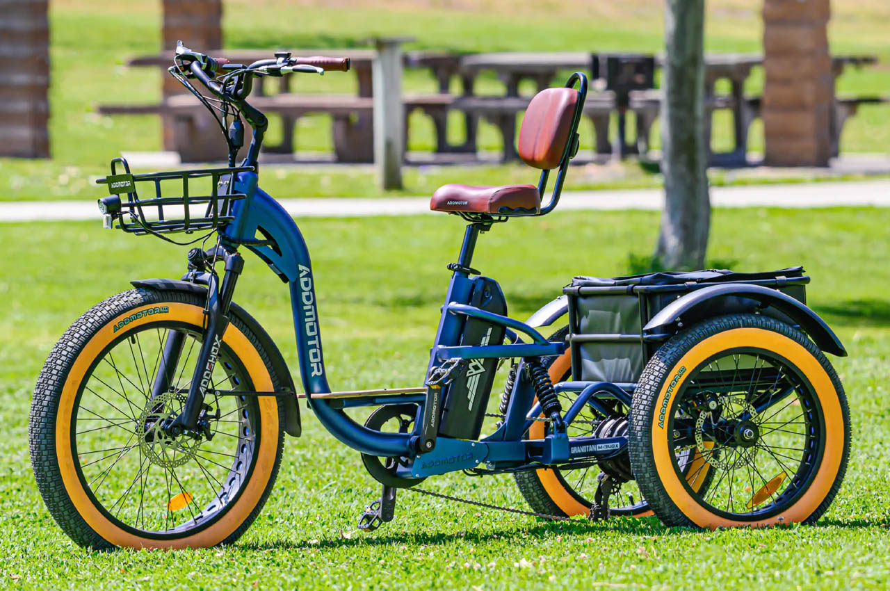 Tricycle，Electric，Beach land，E-TRIKE，