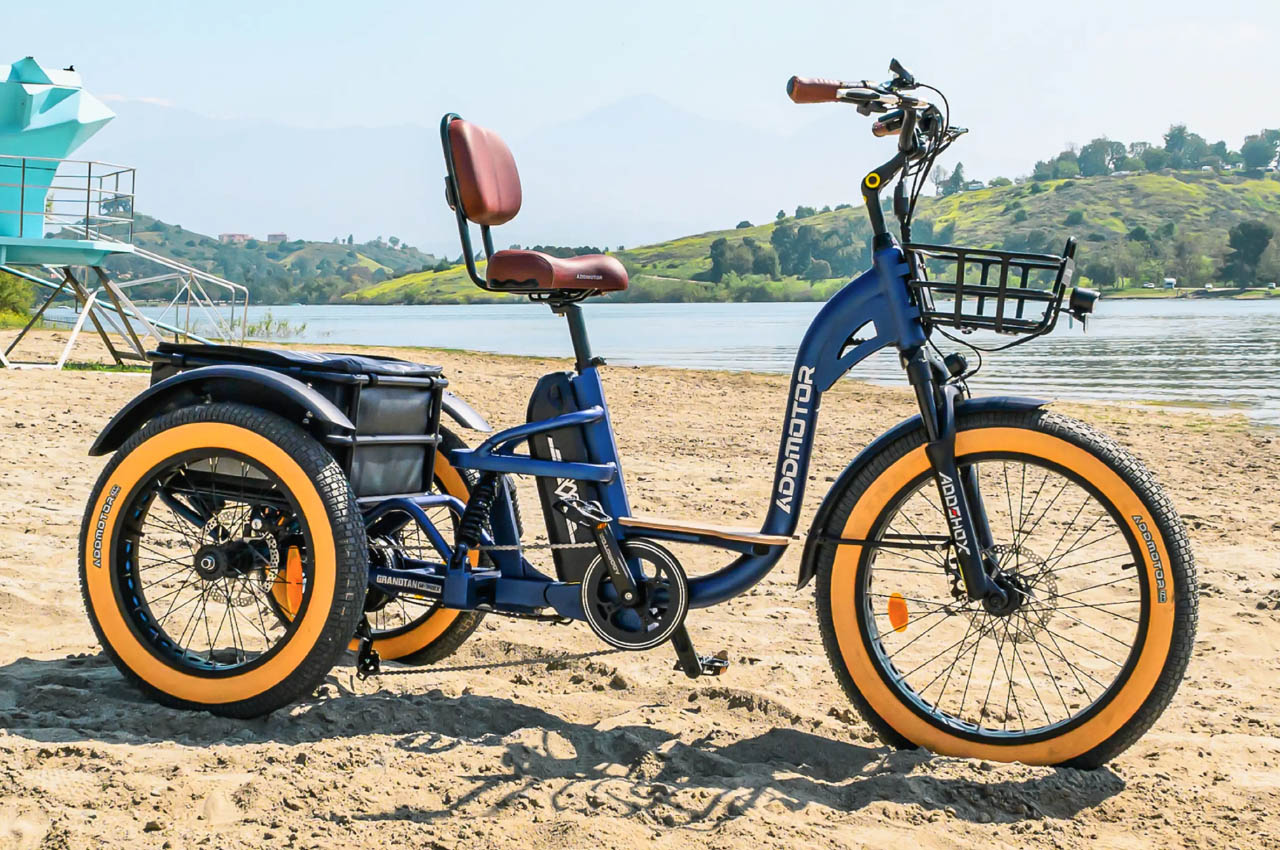 Tricycle，Electric，Beach land，E-TRIKE，