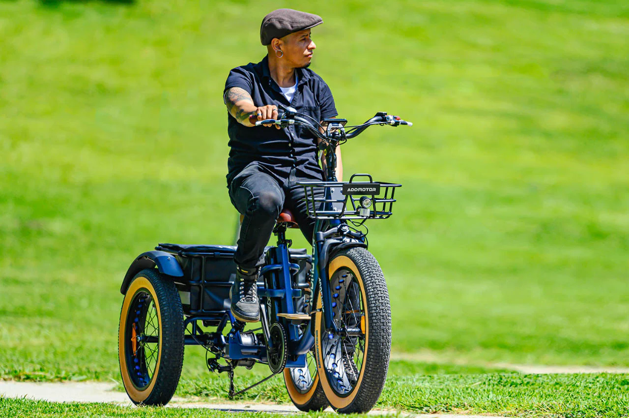 Tricycle，Electric，Beach land，E-TRIKE，