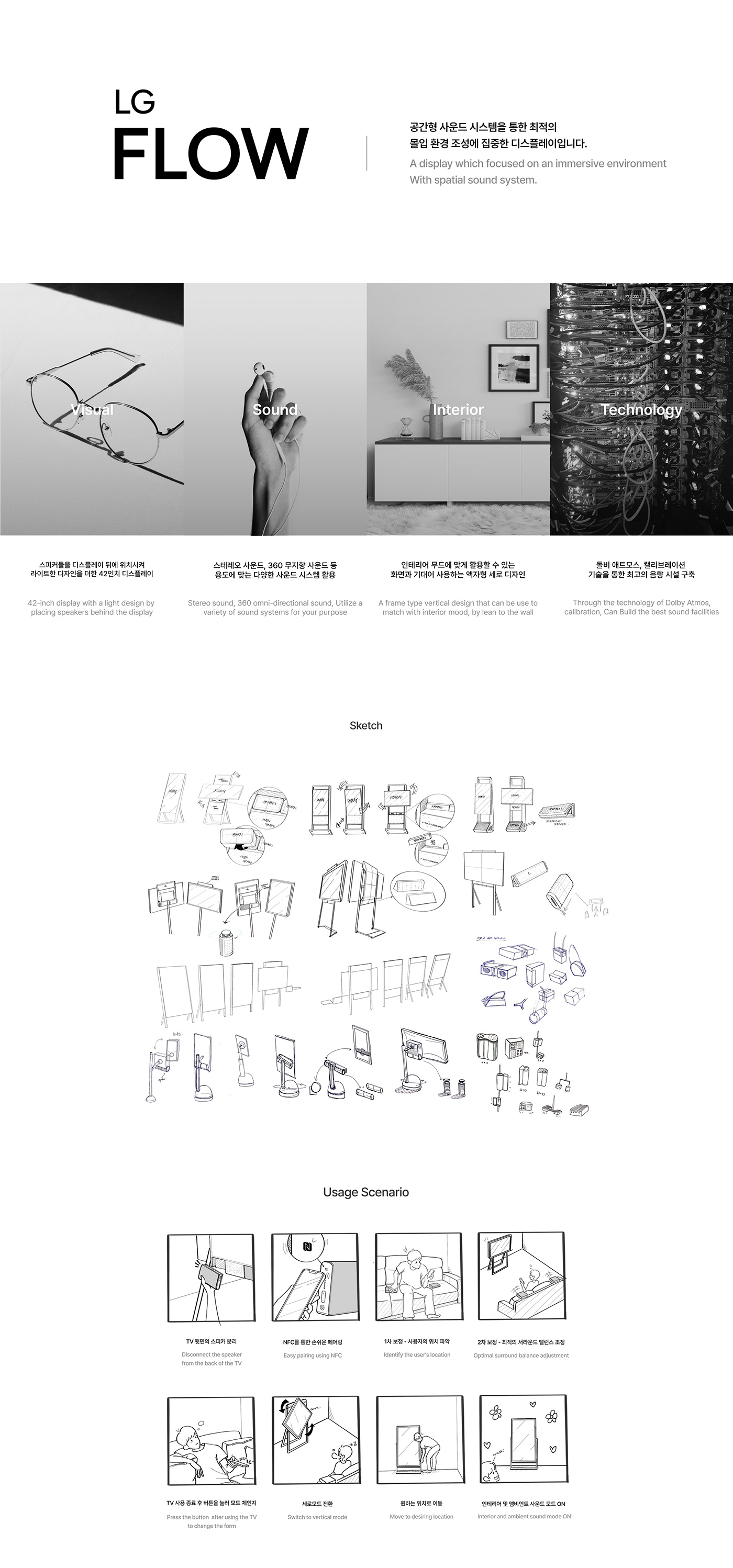 industrial design，lg，product design，sound，