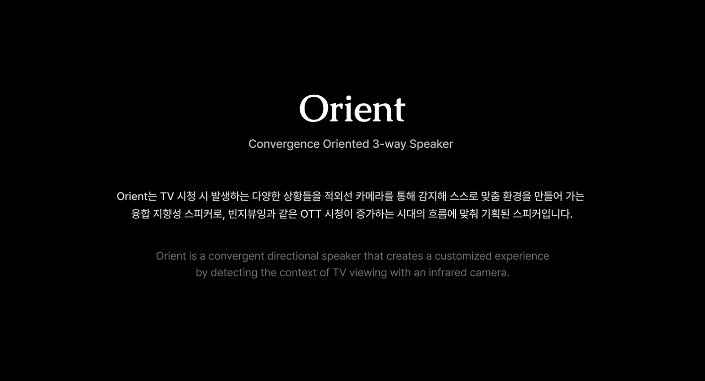 Orient，speaker，product design，