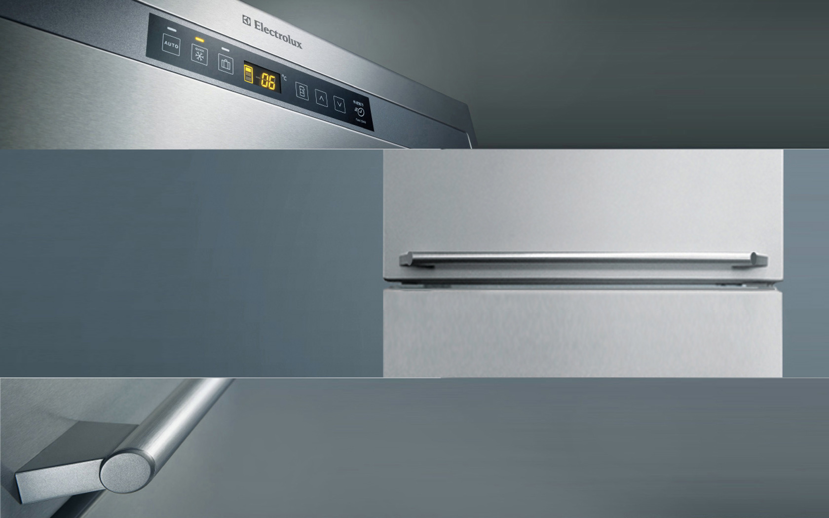 Refrigerator，household electrical appliances，Electrolux，