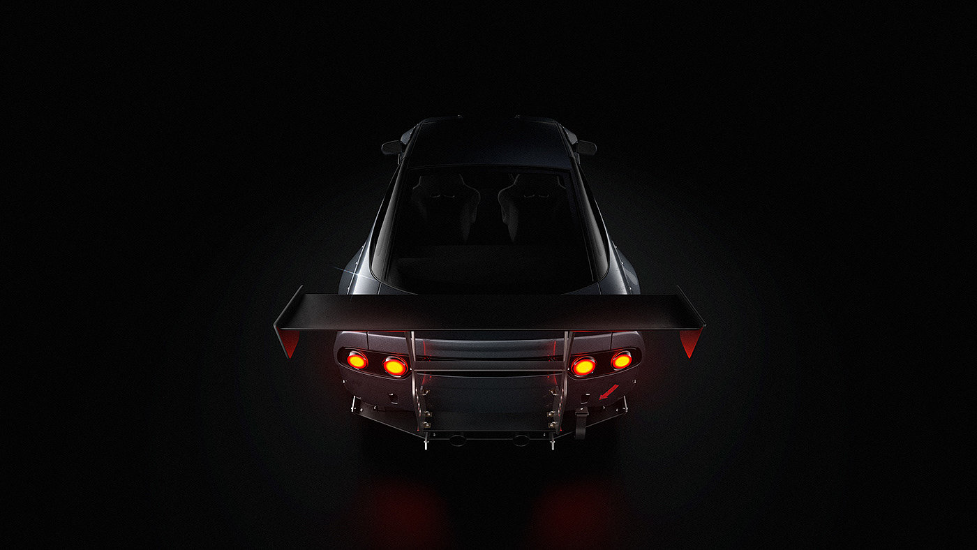 Nissan 380SX，Nissan，Car，cgi，