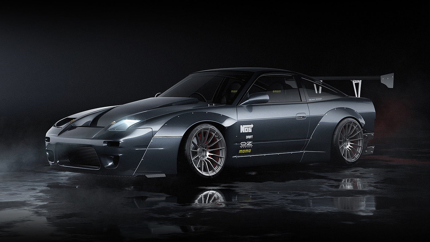 Nissan 380SX，Nissan，Car，cgi，