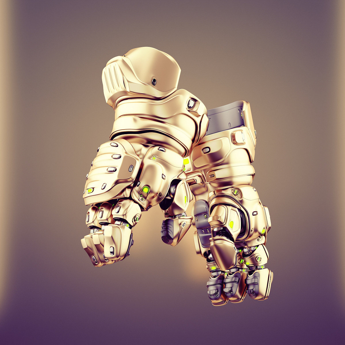 Golden，glove，Robotic，glove，golden，