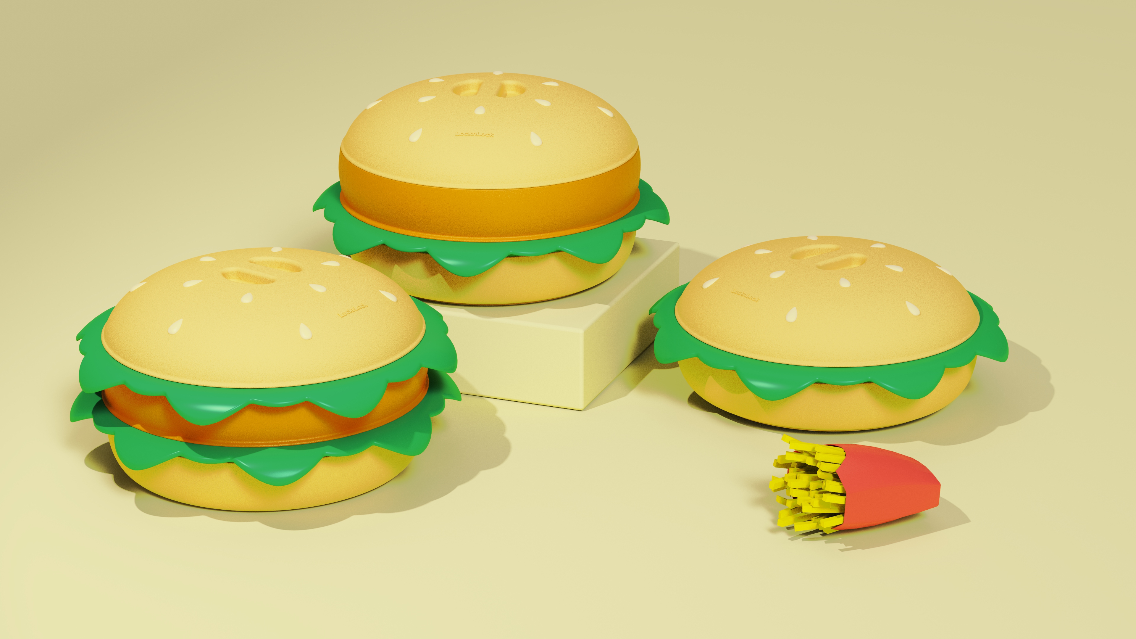 Washing basket-dopamine-atmosphere-emotional design，