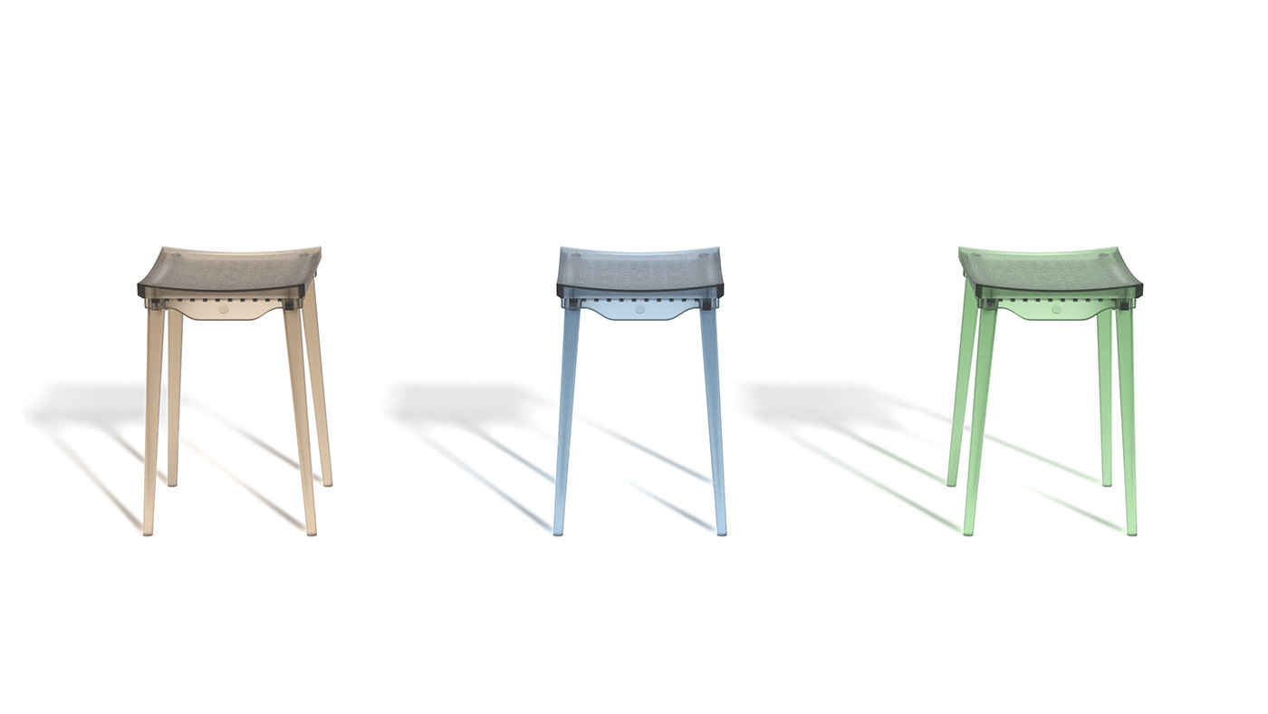 Eco-friendliness，Sustainability，PET bottle，stool，recycling，
