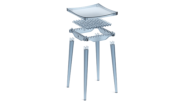 Eco-friendliness，Sustainability，PET bottle，stool，recycling，