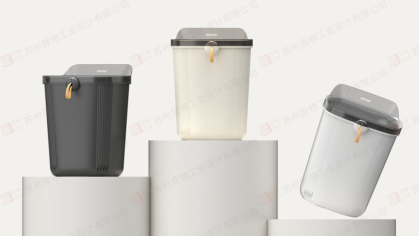 trash can，Light luxury style，Creative trash can，Drawstring Trash，Cream Product Design，Dark texture，