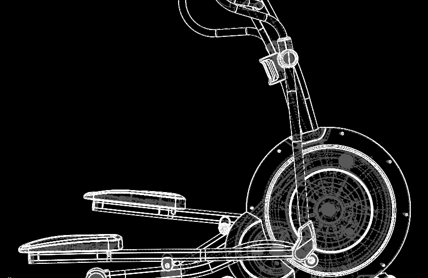 elliptical machine，Decathlon ，Indoor fitness，Fitness equipment，