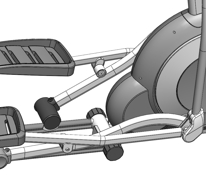 elliptical machine，Decathlon ，Indoor fitness，Fitness equipment，