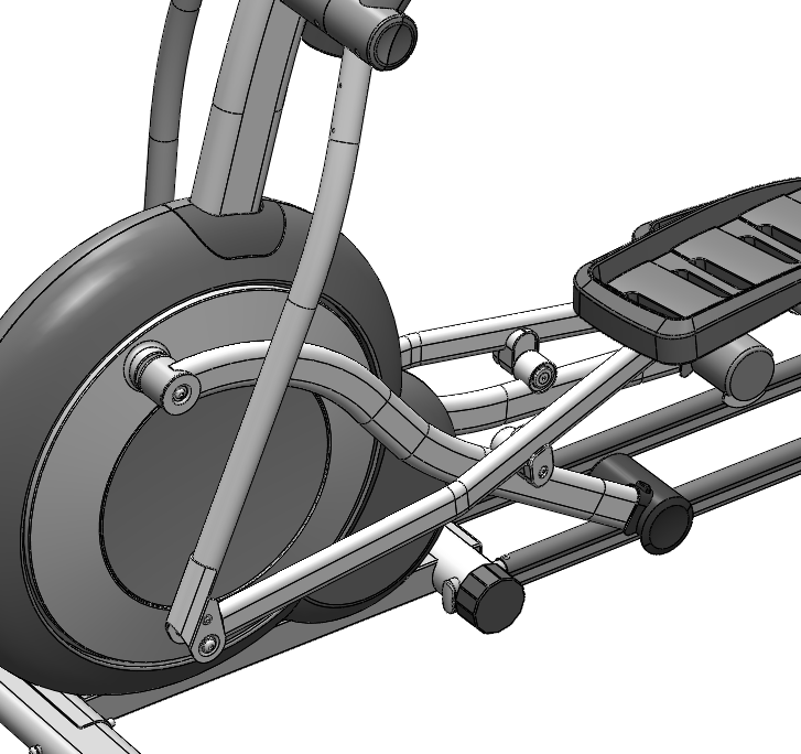 elliptical machine，Decathlon ，Indoor fitness，Fitness equipment，