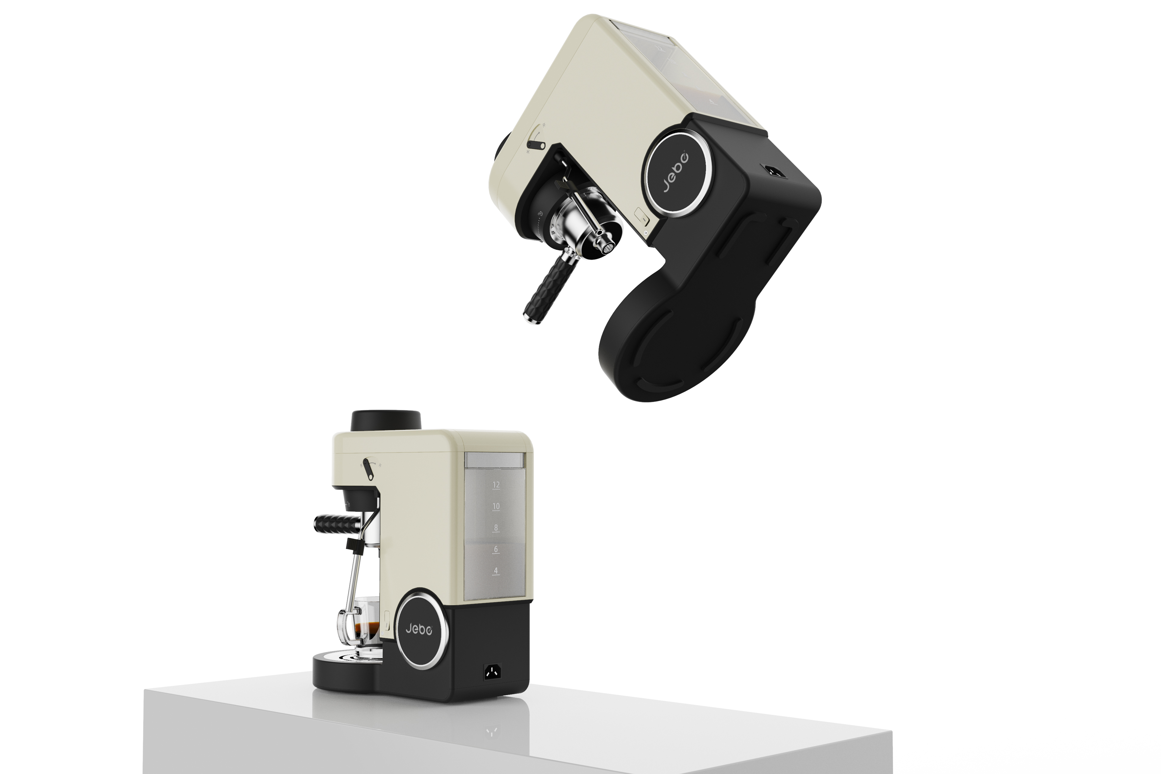 Coffee machine，product design，small home appliances，Product appearance，articles for daily use，household electrical appliances，