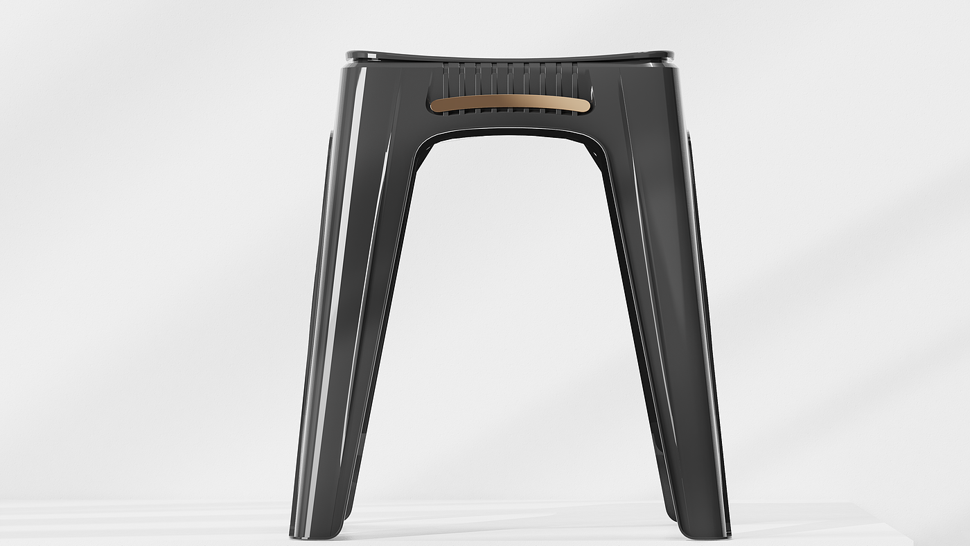 Stool design，Housewear & Furnishings，Plastic stool，Creative design，