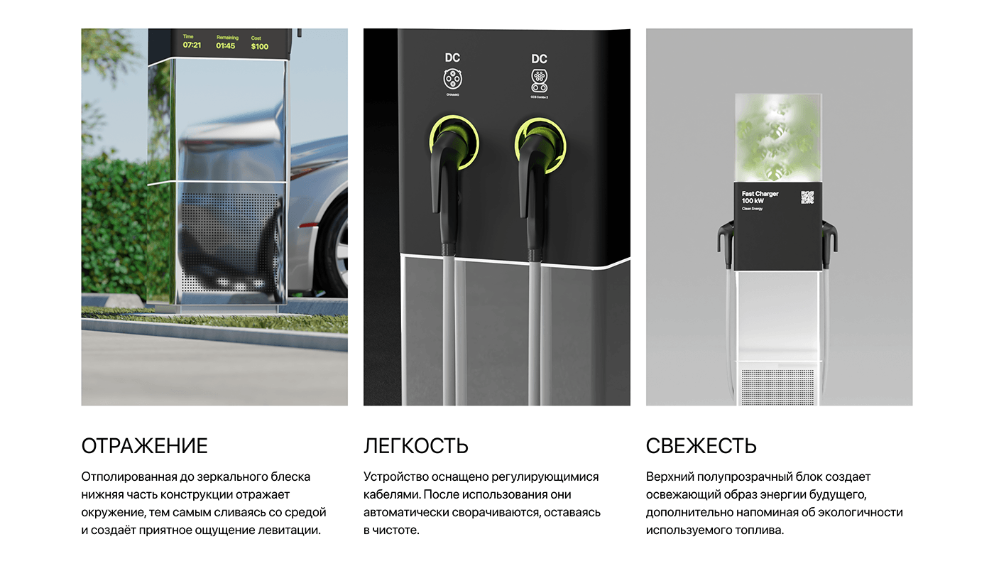 LEVITAN，Electric vehicle charger，industrial design，tool，Charging pile，