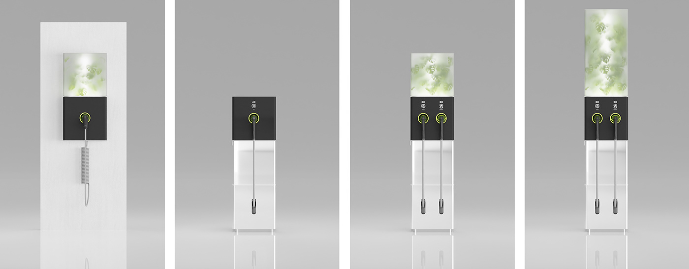 LEVITAN，Electric vehicle charger，industrial design，tool，Charging pile，