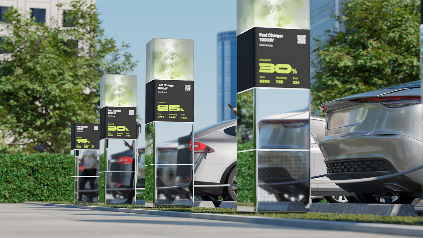 LEVITAN，Electric vehicle charger，industrial design，tool，Charging pile，