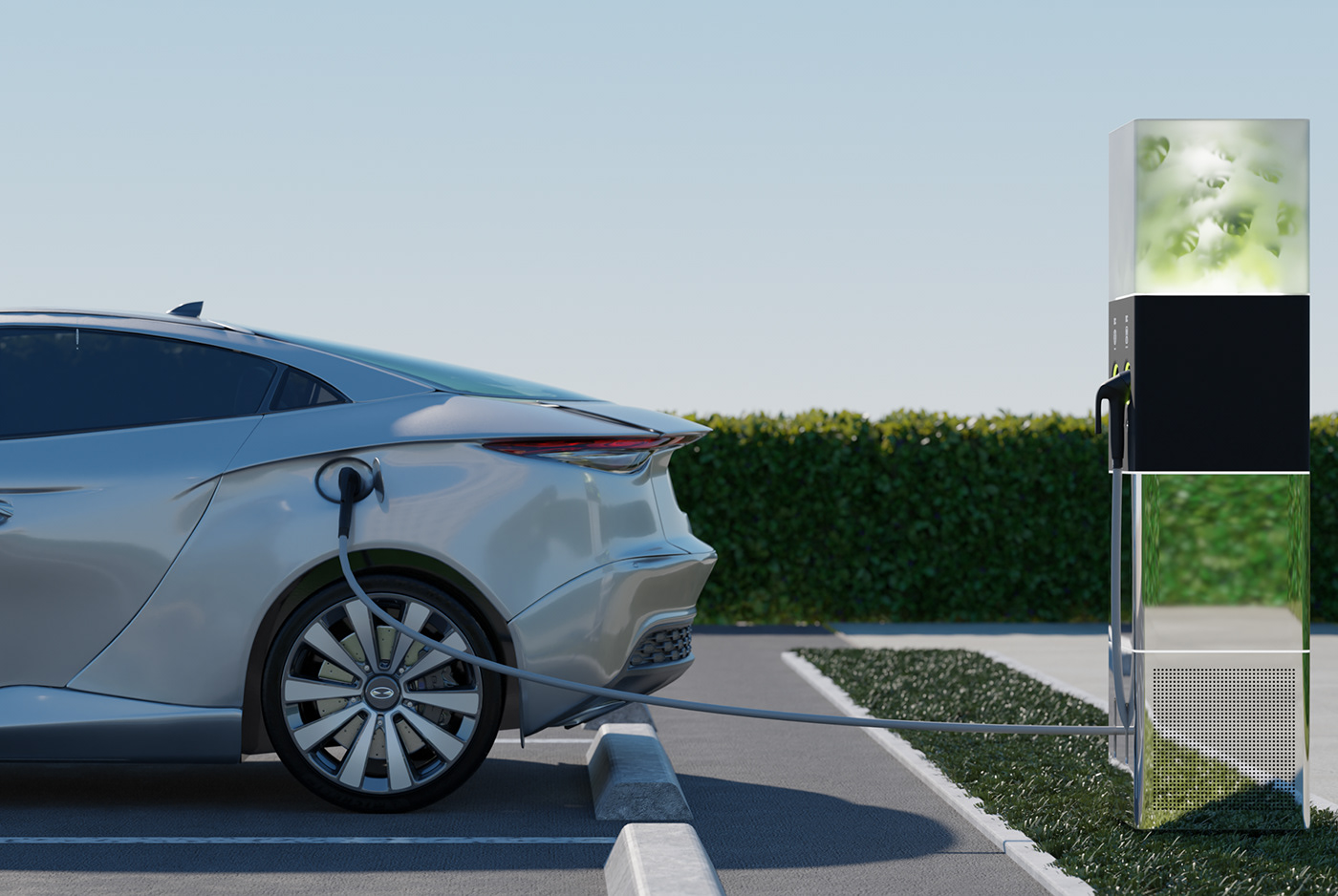 LEVITAN，Electric vehicle charger，industrial design，tool，Charging pile，