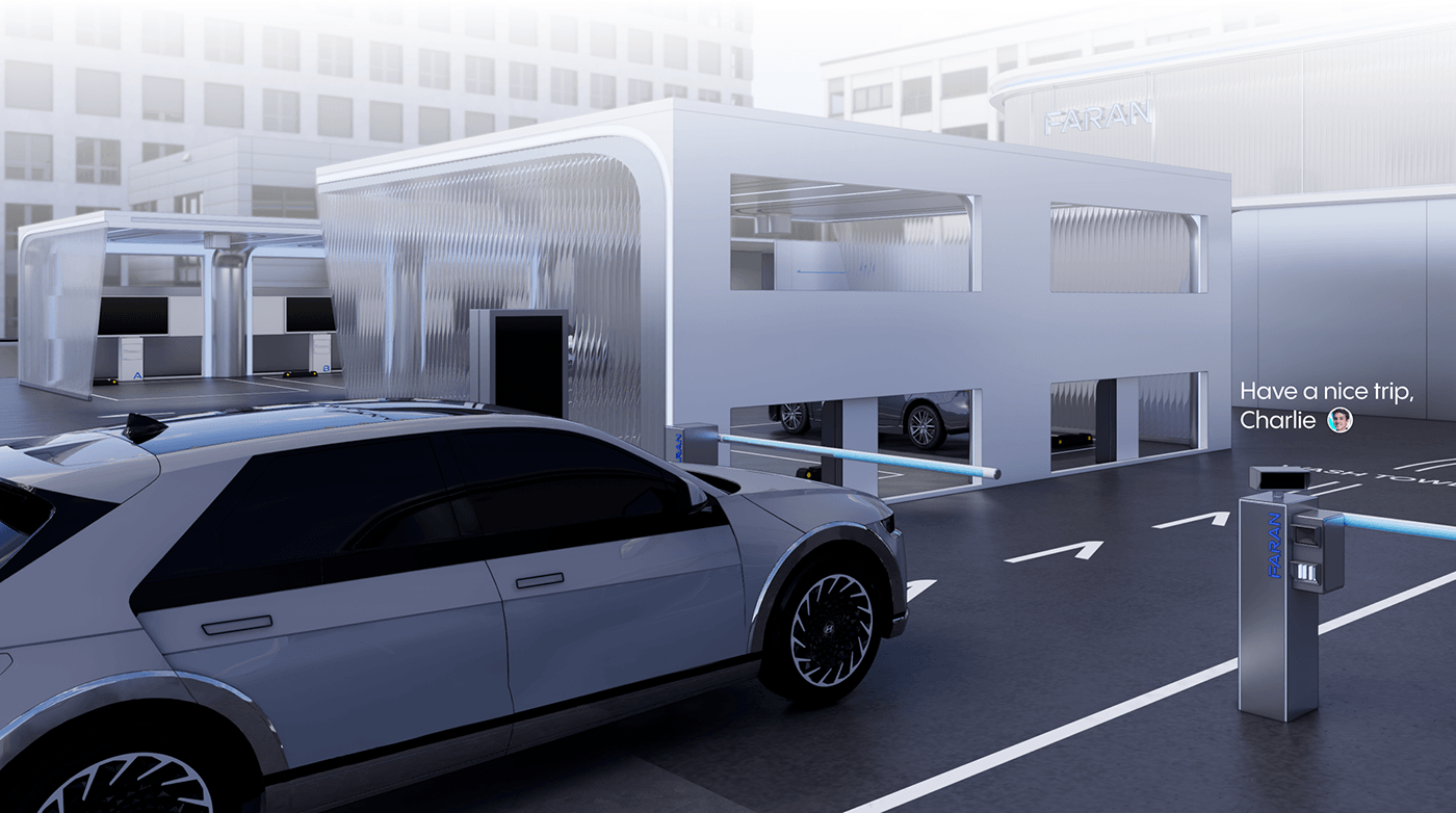 FARAN，Car wash system，New Car Wash，product design，