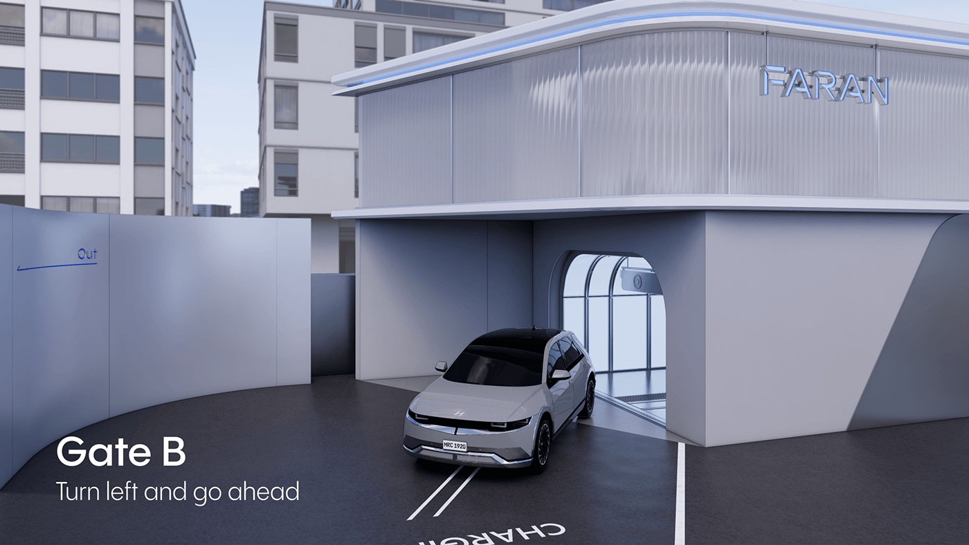 FARAN，Car wash system，New Car Wash，product design，