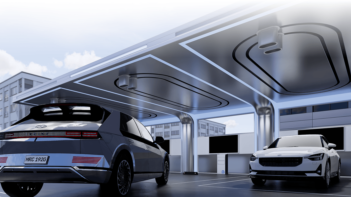 FARAN，Car wash system，New Car Wash，product design，