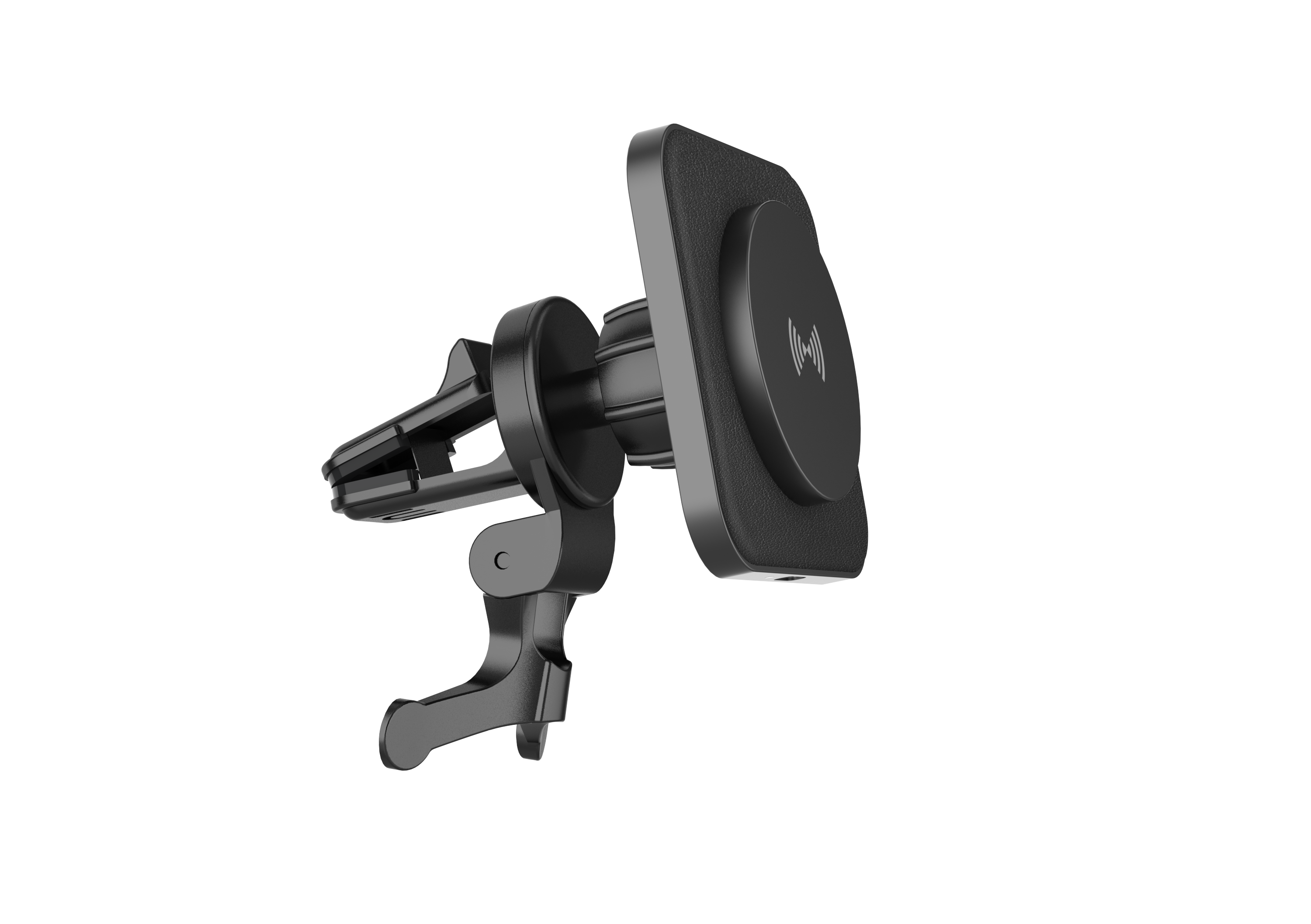 Magnetic suction car wireless charging，