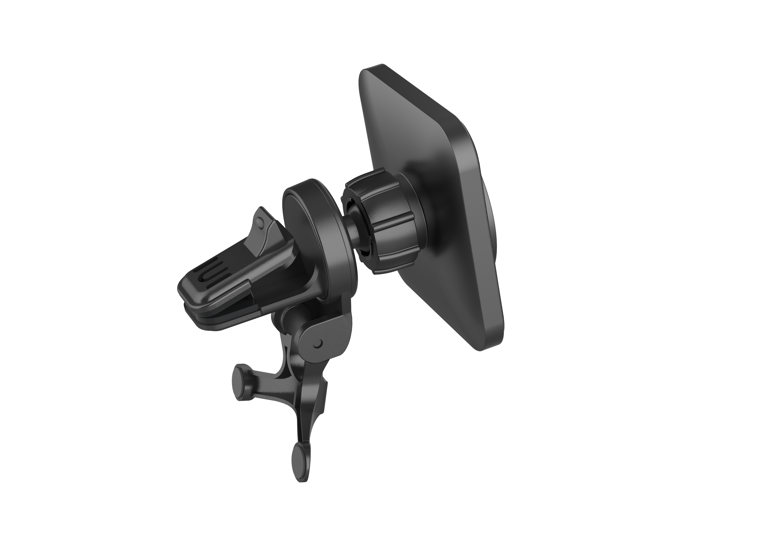 Magnetic suction car wireless charging，