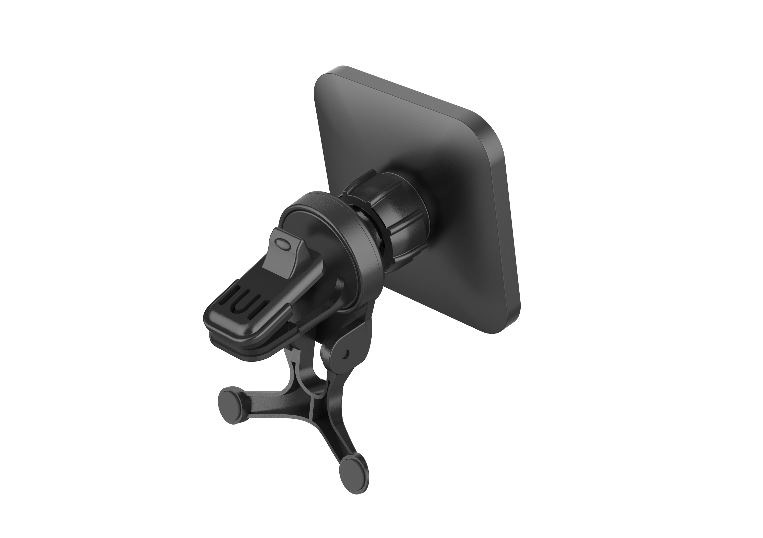 Magnetic suction car wireless charging，