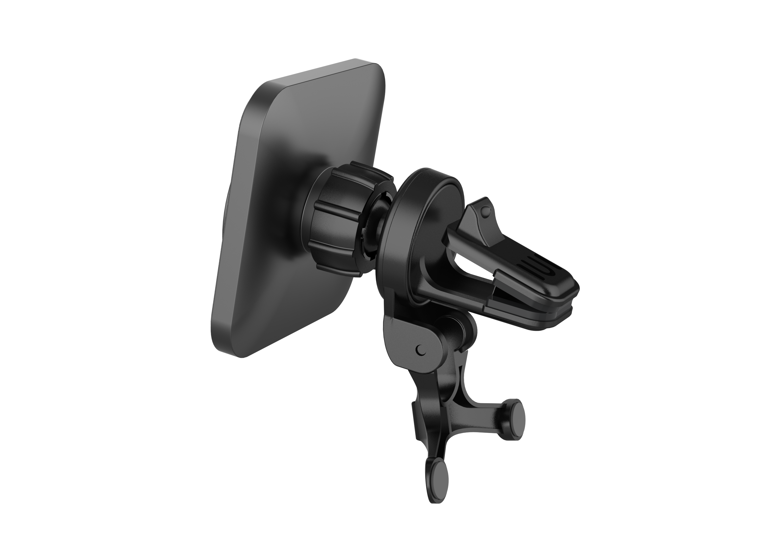 Magnetic suction car wireless charging，