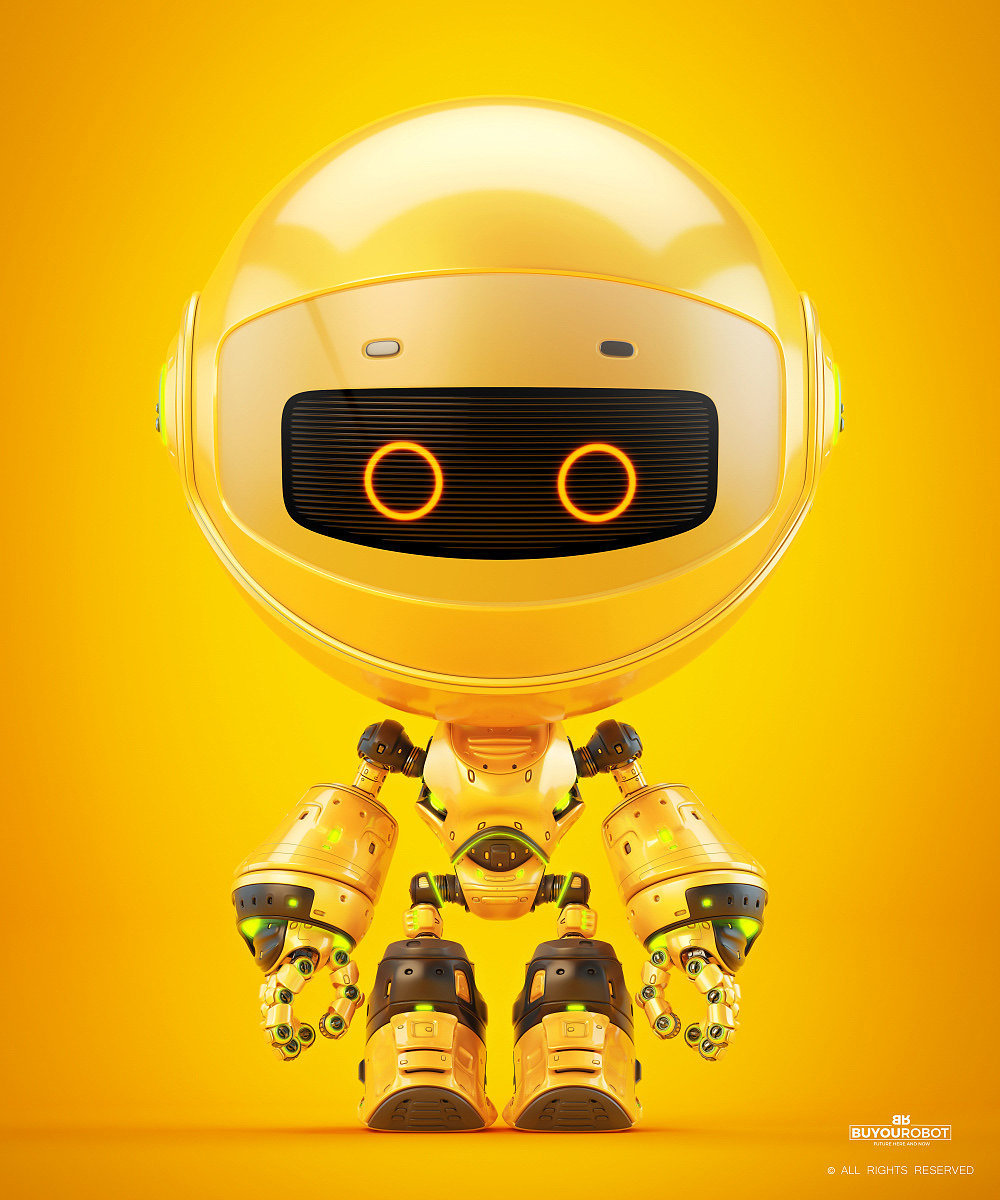 graphic design ，Character design，illustration，Bubble bot，