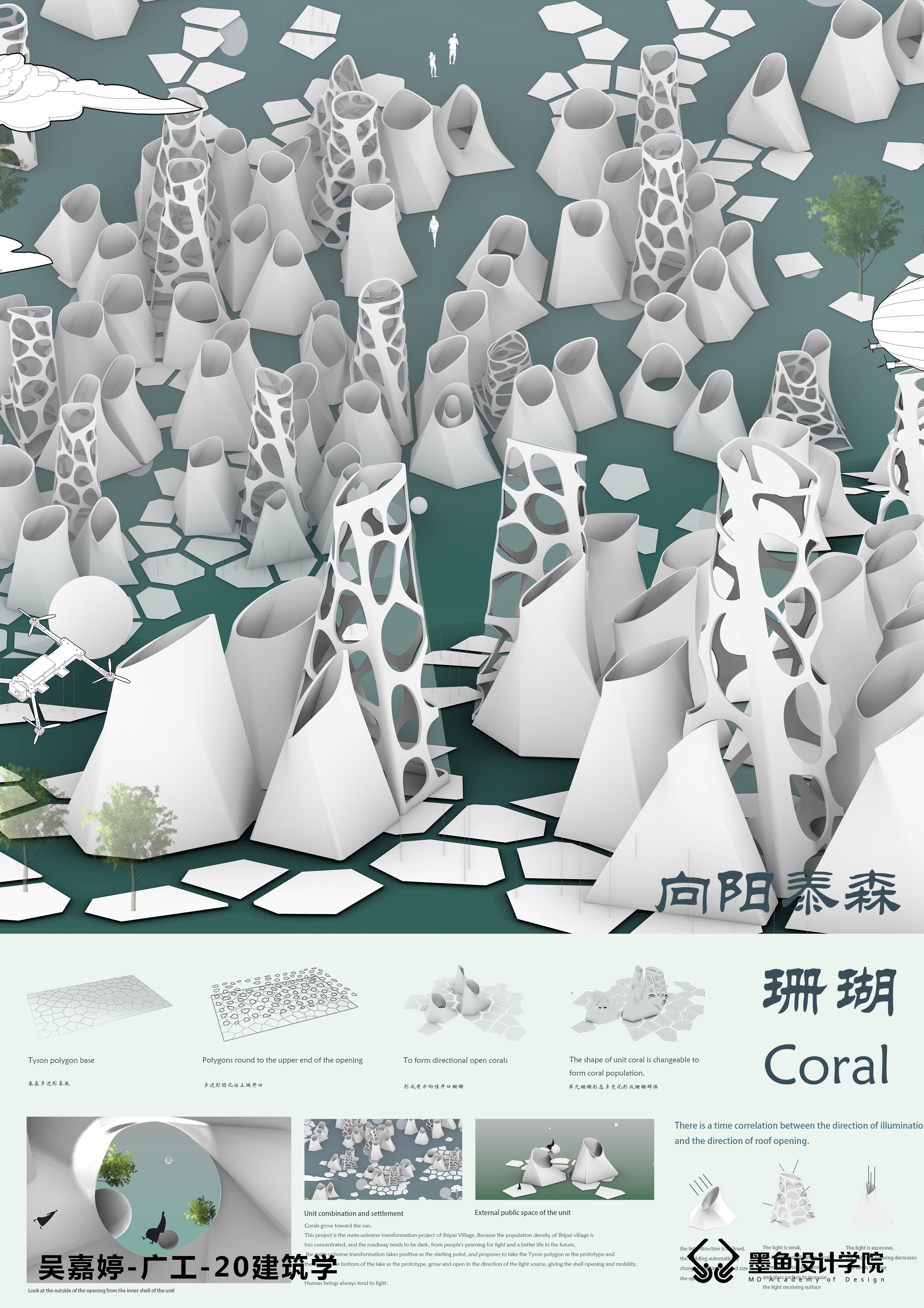 Architectural design，environmental design，Parametric design，