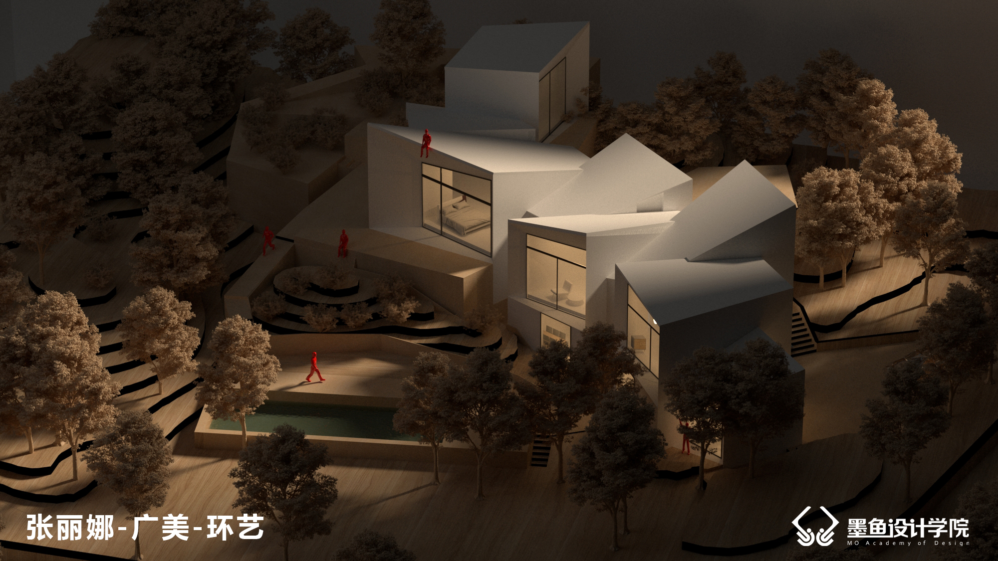 Manual model，Architectural design，space design ，