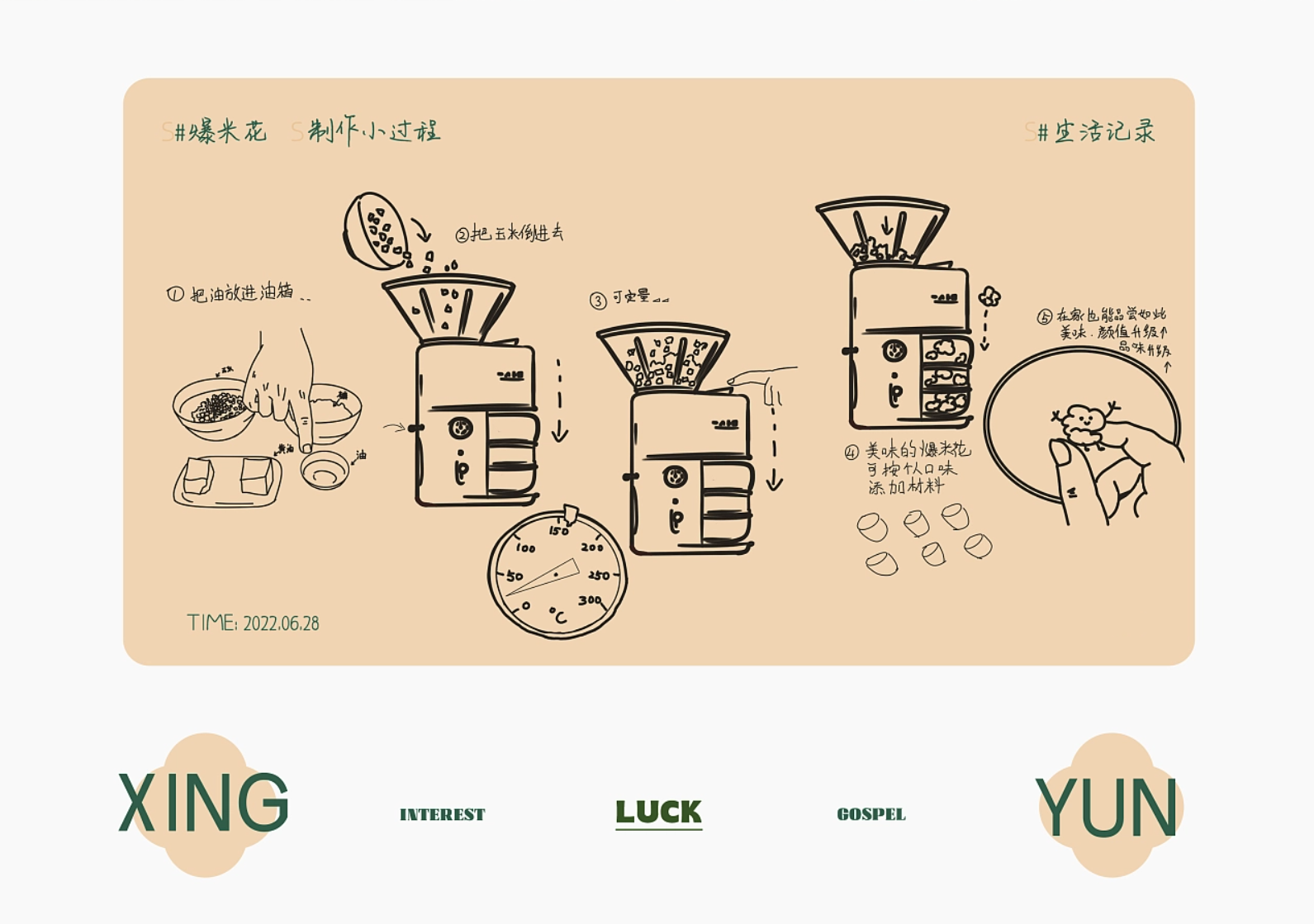 popcorn，spun sugar，Italian Vintage，Baking paint，Big Metal，texture，interest，take laws and regulations lightly，