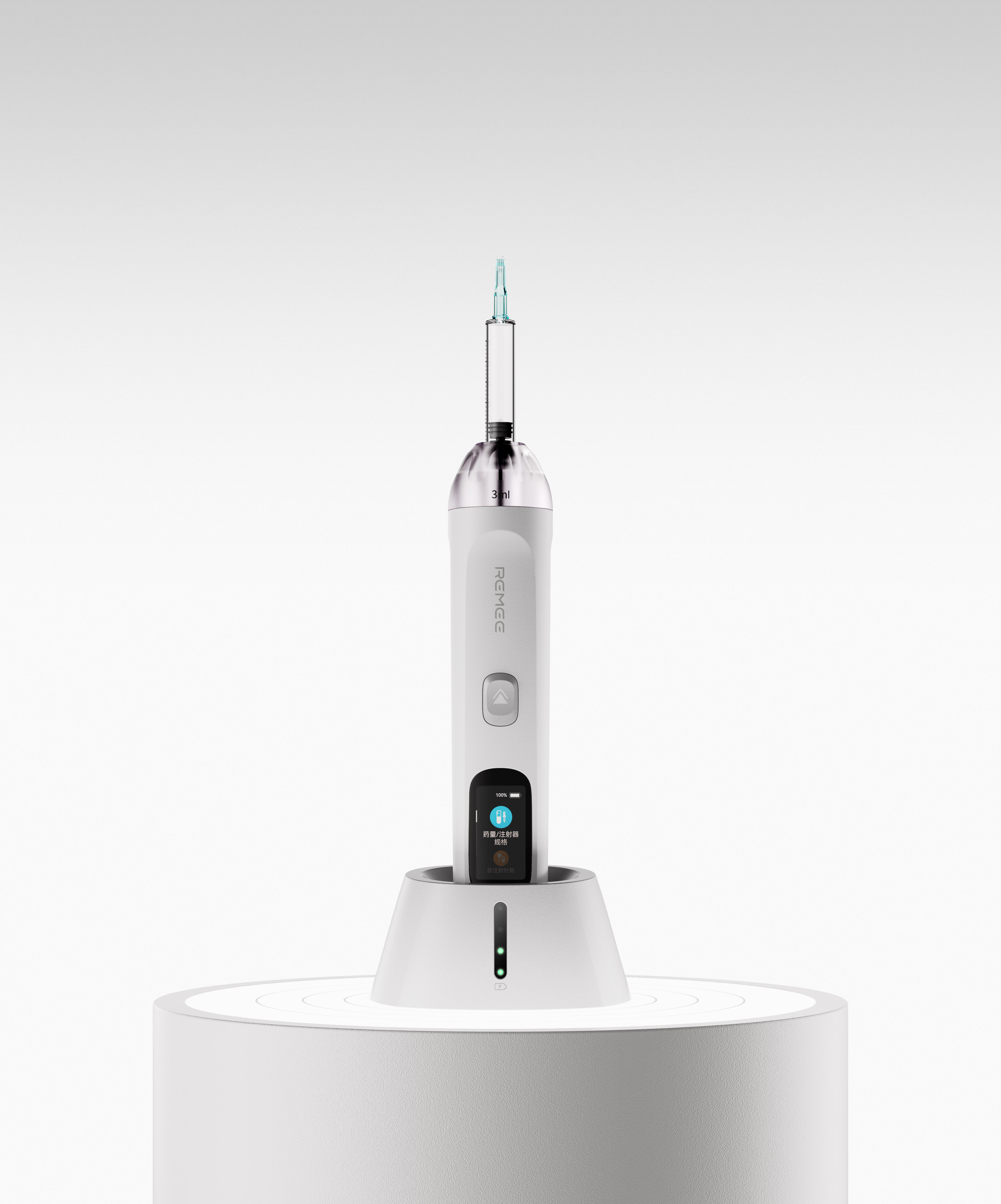 Medical products，industrial design，Injection gun，Gravity design，