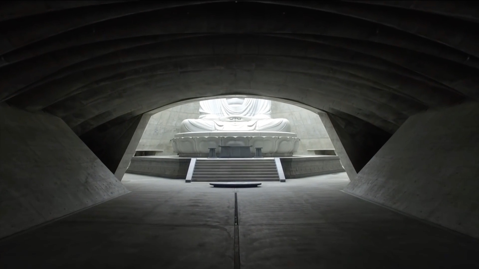 East West integration，Light and wind，natural，cement，geometry，