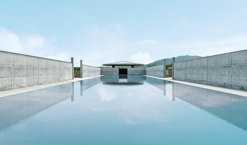 East West integration，Light and wind，natural，cement，geometry，