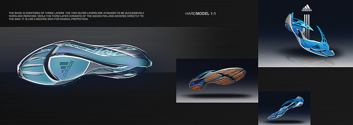 Adidas，sneakers，conceptual design，Hand drawn，motion，