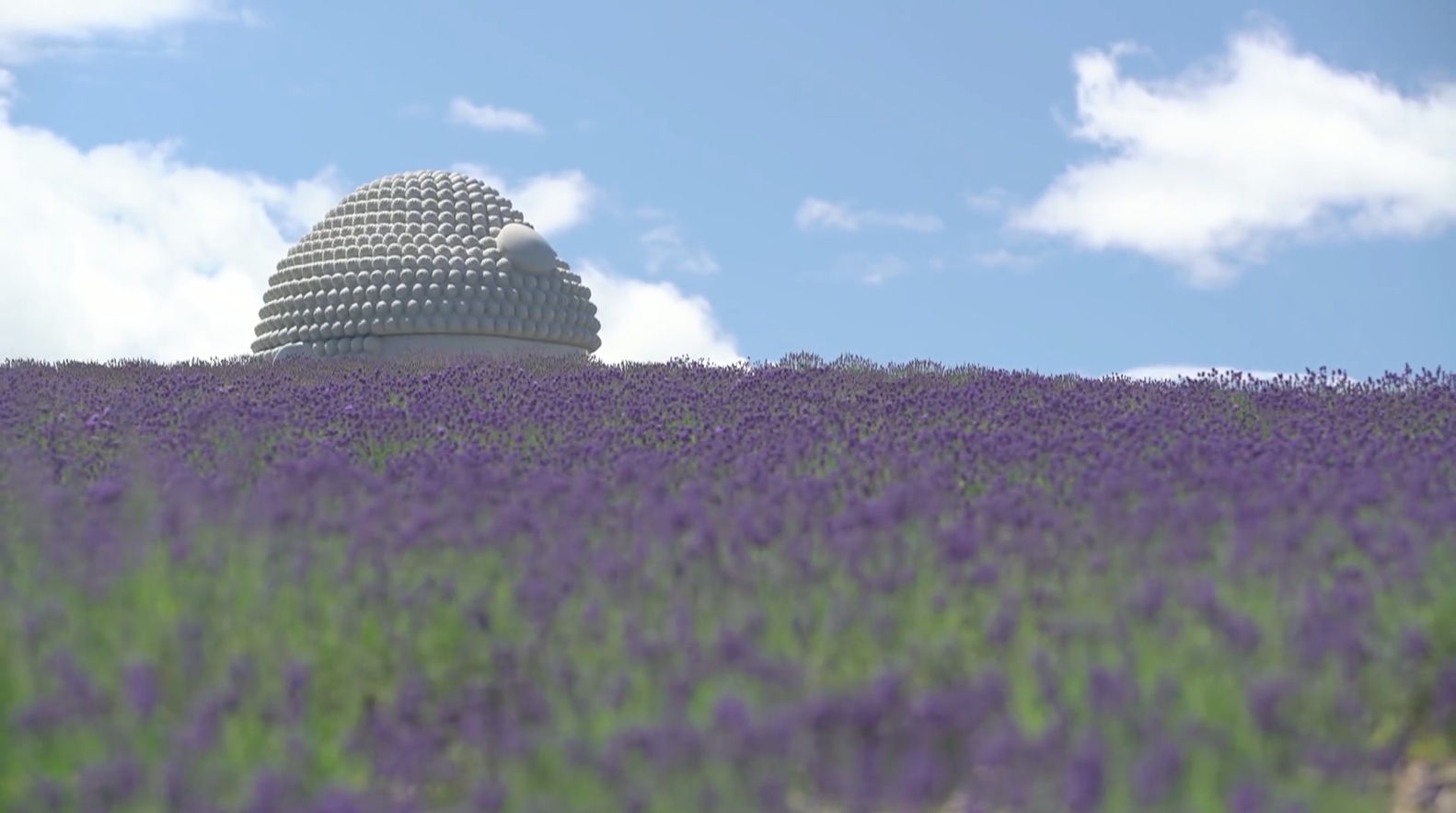 East West integration，Light and wind，natural，cement，geometry，