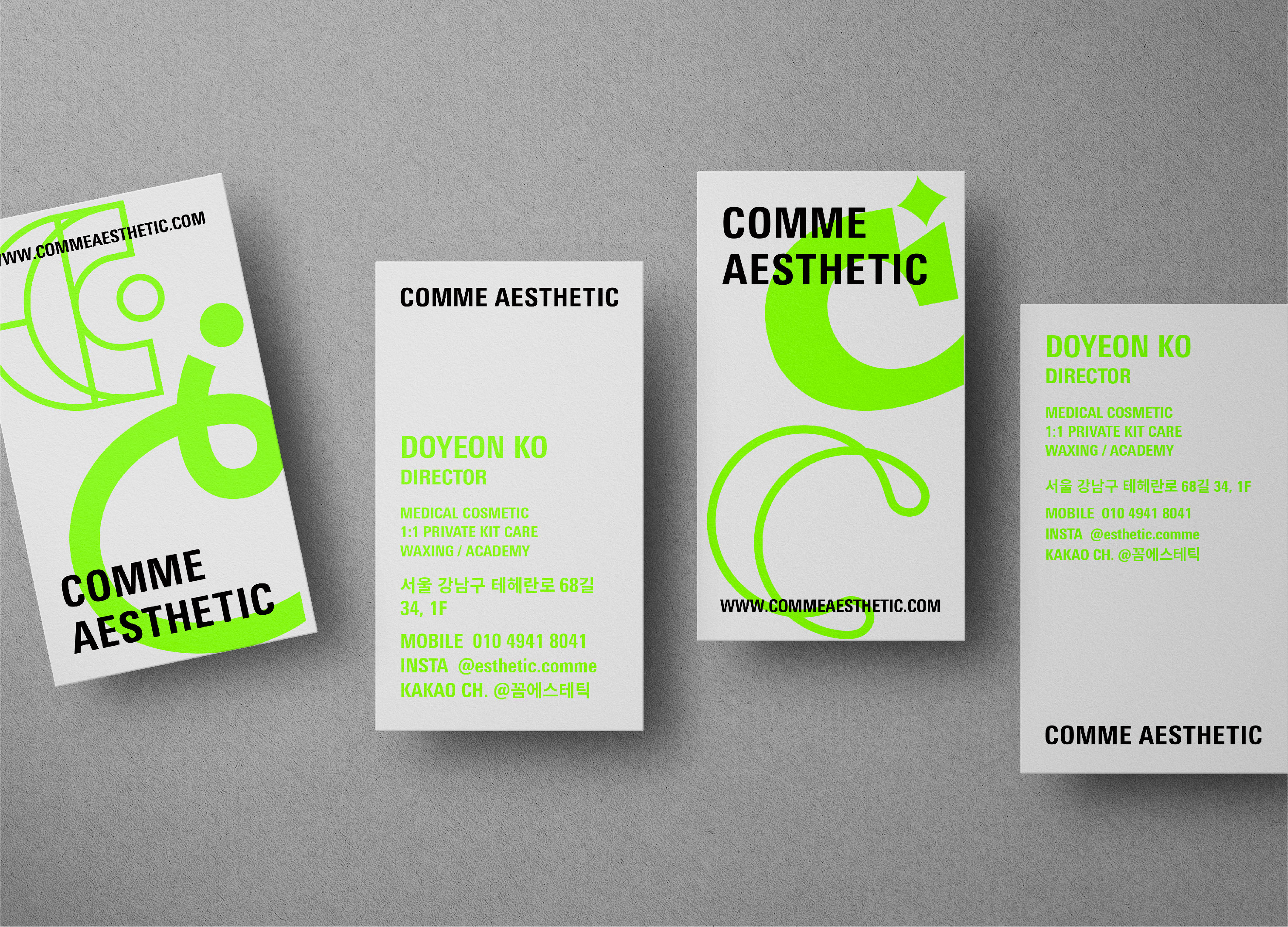 aesthetic，SALON，identity，Innovative，product，