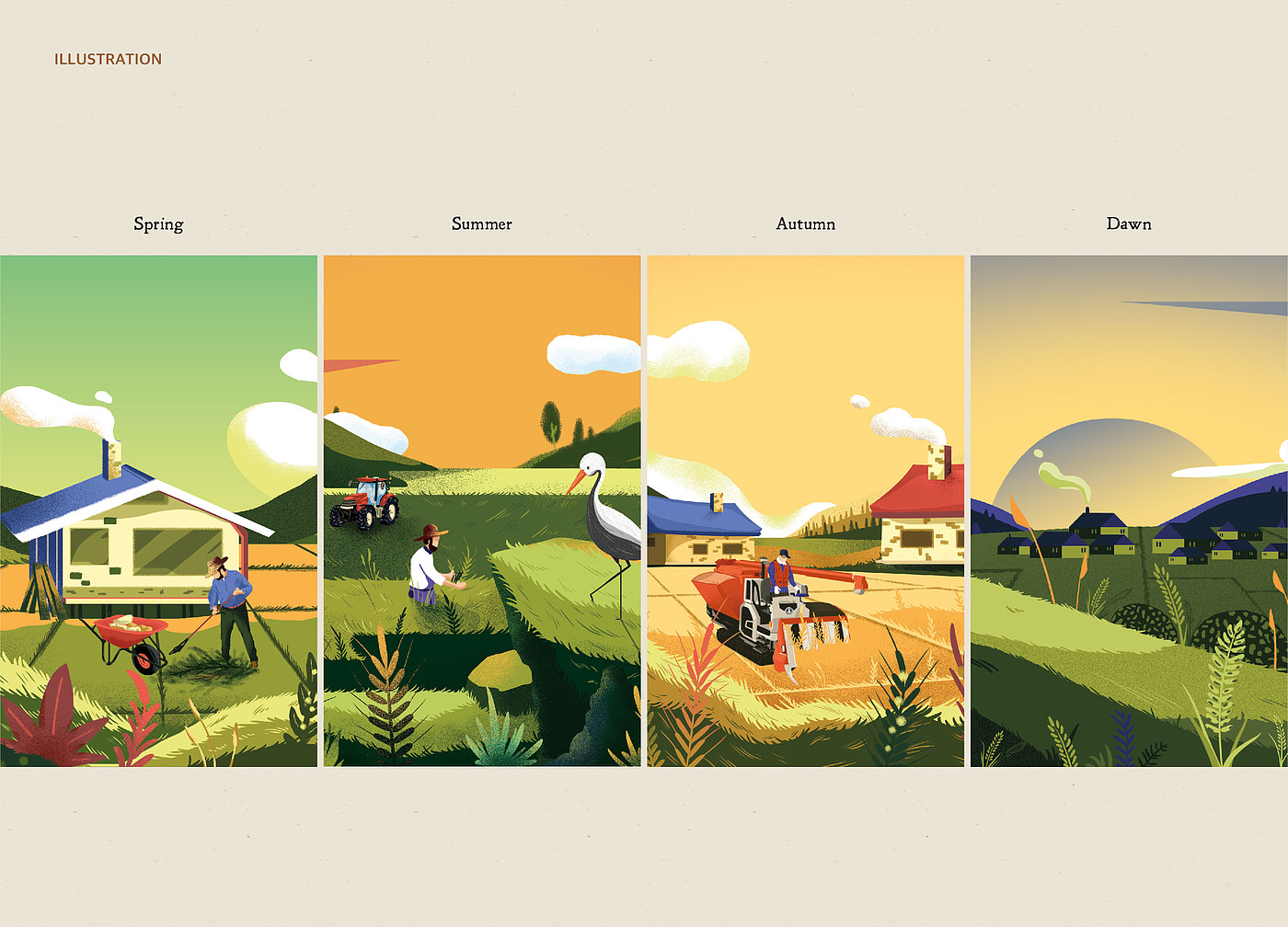 farmer，korea，PACKAGE，logo，design，