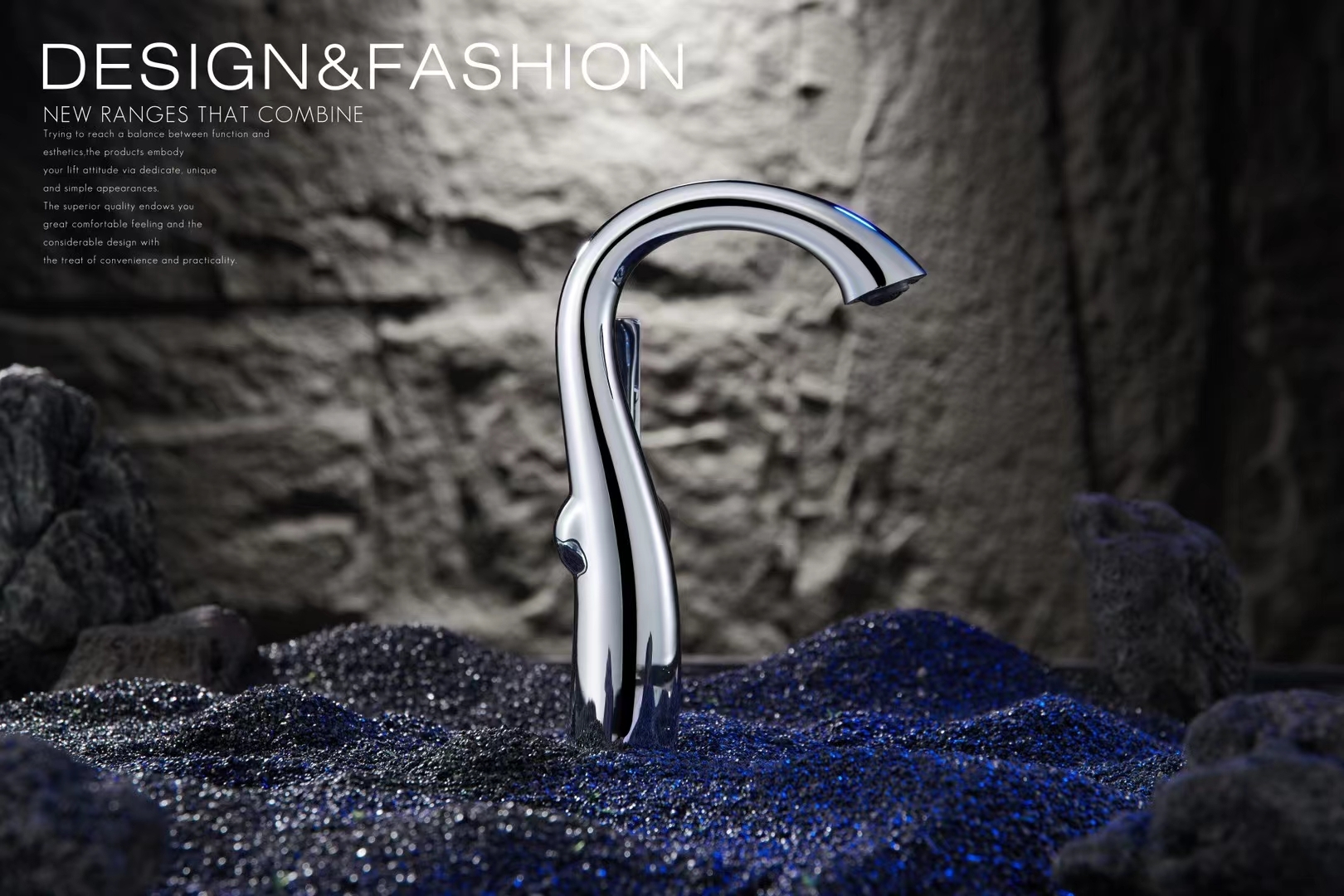 streamline，Modeling design，Product modeling，product design，Basin mixer ，water tap，Sanitary products ，