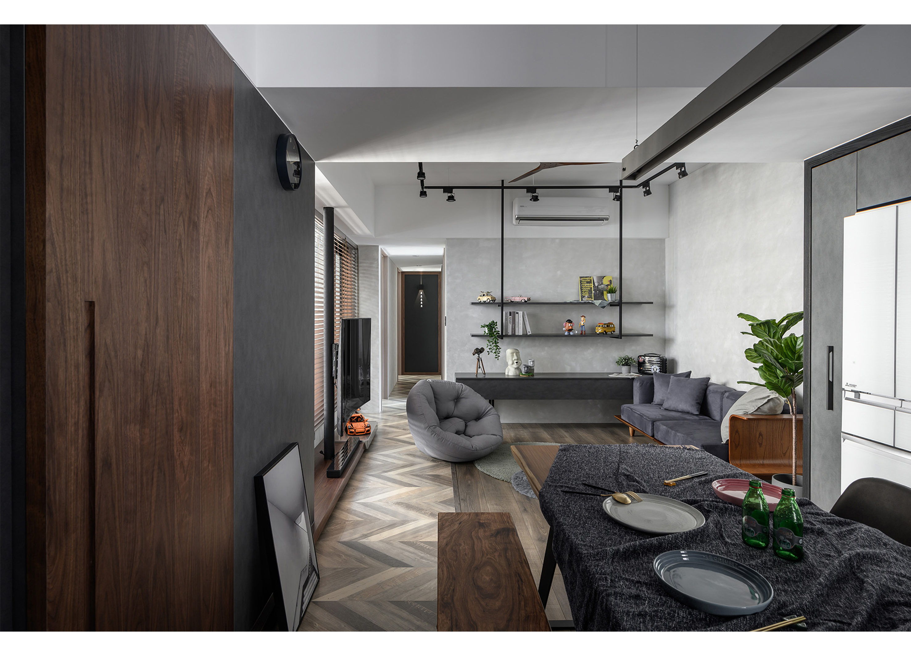 design，cabinet，sliding door，stylish，Balance，