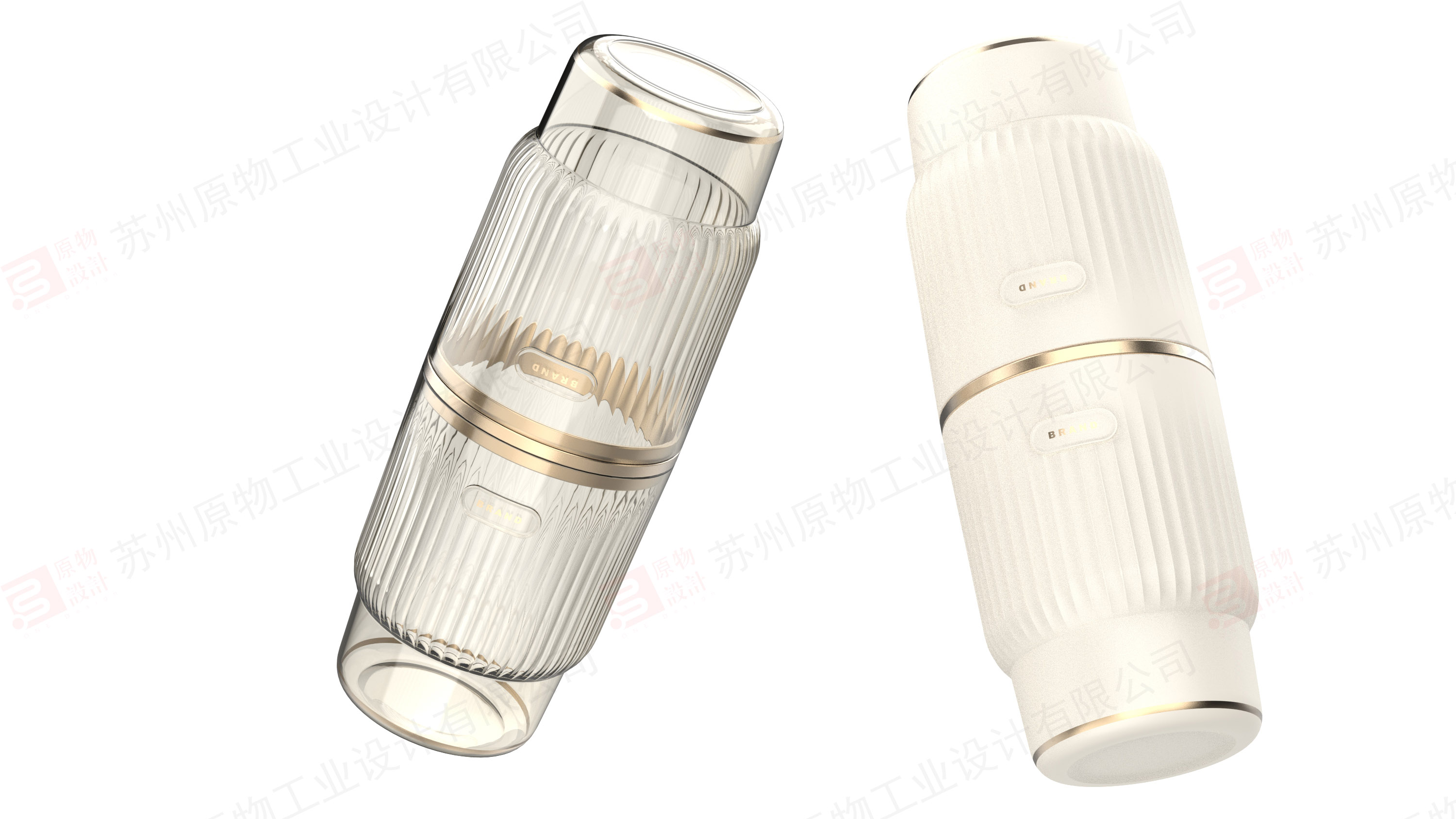 Fulfill Toothbrush Cup，Combination toothbrush cup，Toothbrush cup，pet material，Light luxury style，