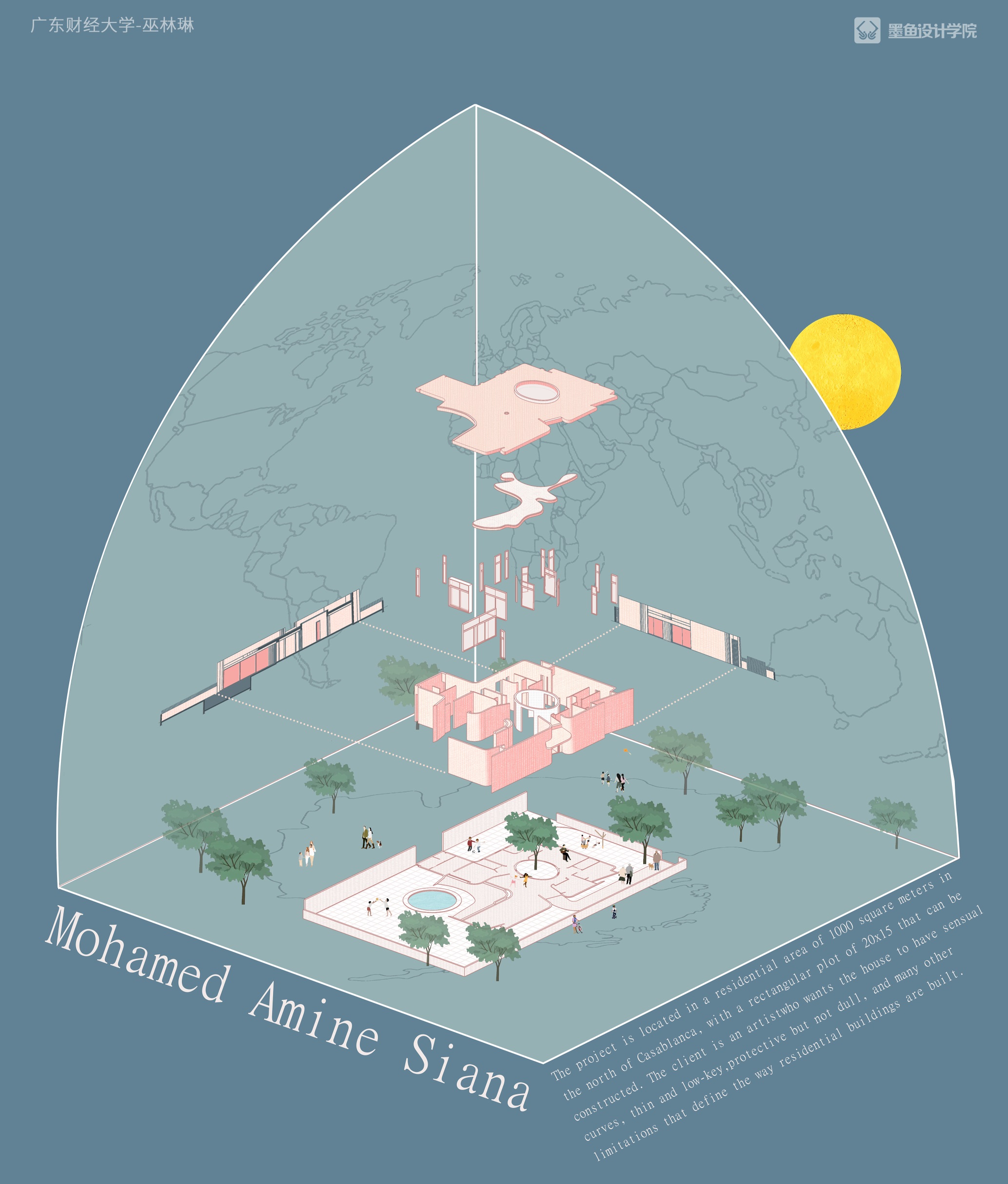 Architectural design，environmental design，Design，Explosion Analysis Chart，