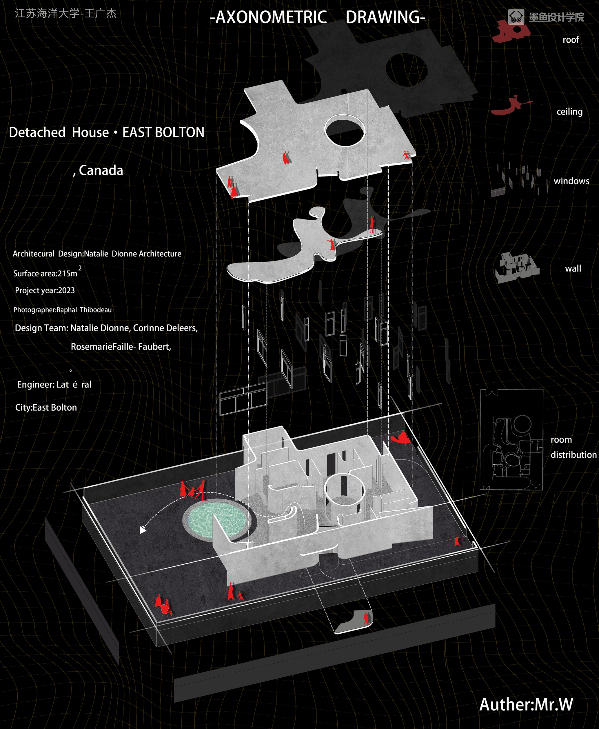 Architectural design，environmental design，Design，Explosion Analysis Chart，