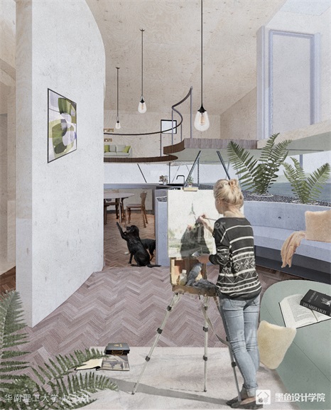 Architectural design，space design ，Design，design sketch，