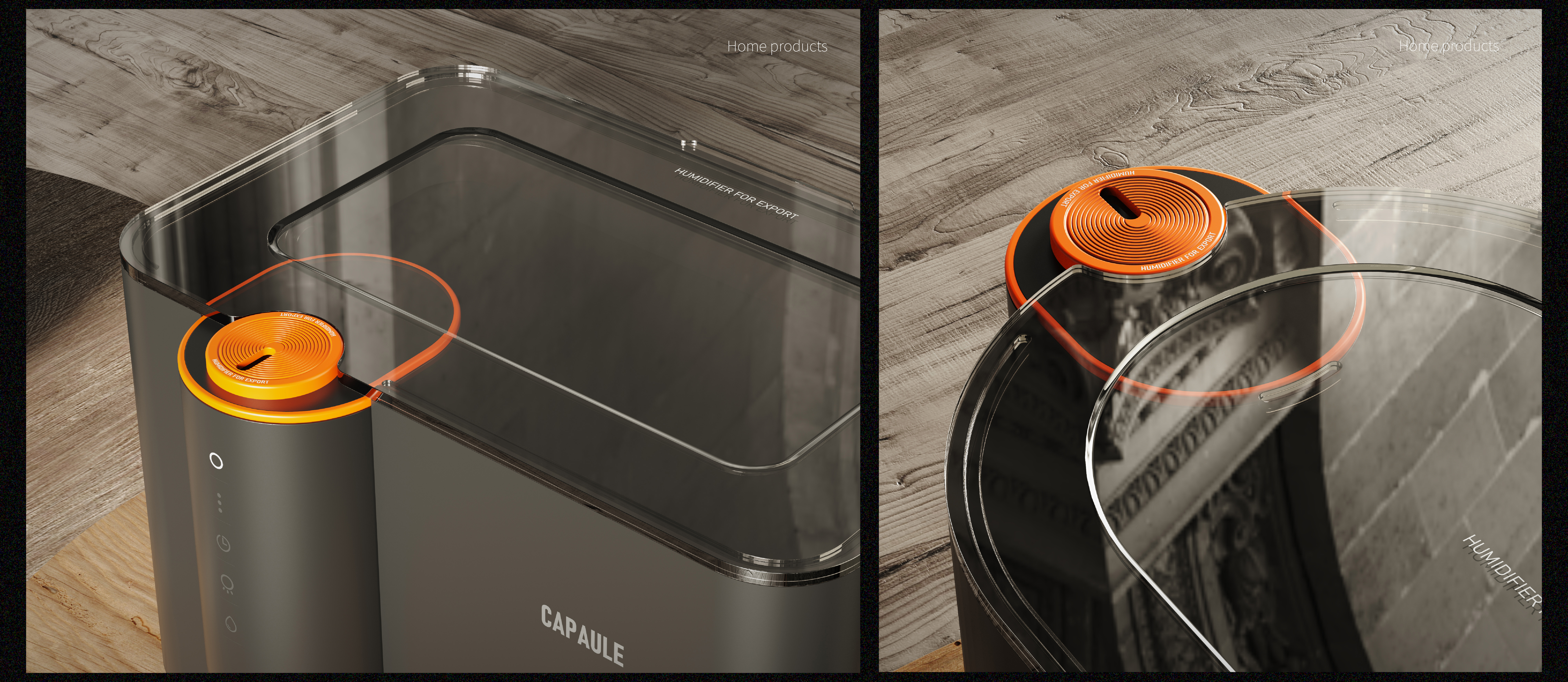 Humidifier，modularization，Visual symbol，Symbolization，essential oil，healthy，Comfortable Home，