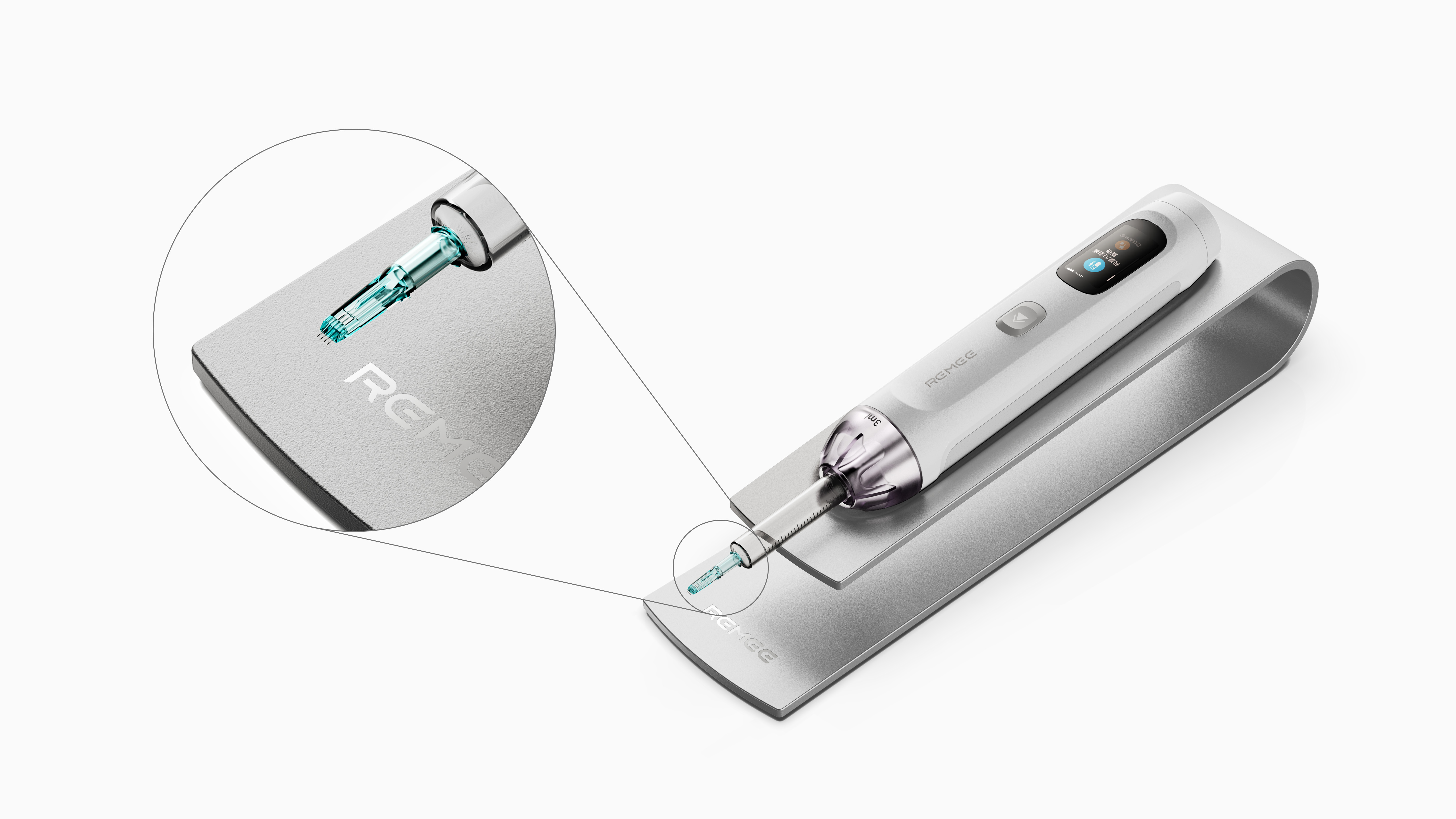 Medical products，industrial design，Injection gun，Gravity design，